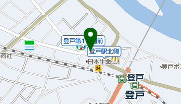 登戸駅北側自転車第1駐車場の地図画像
