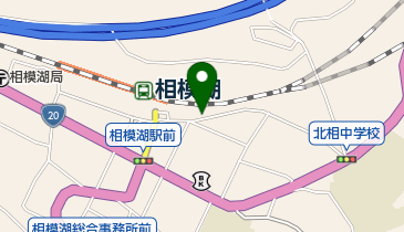 相模湖ふれあいパークの地図画像
