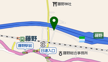 藤野駅周辺第3駐車場の地図画像