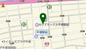 平塚駅前大通り線自転車駐車場の地図画像