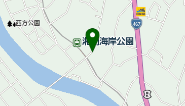 湘南海岸公園駅東口自転車等駐車場の地図画像