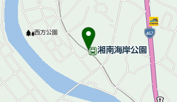 湘南海岸公園駅自転車等駐車場の地図画像