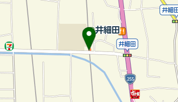 井細田駅自転車駐車場の地図画像