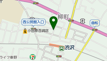 渋沢駅北口第2自転車駐車場の地図画像