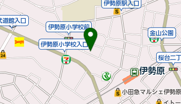 伊勢原駅北口第2駐車場の地図画像