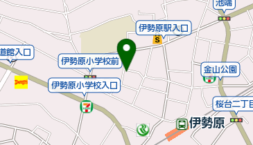 伊勢原駅北口第3駐輪場の地図画像