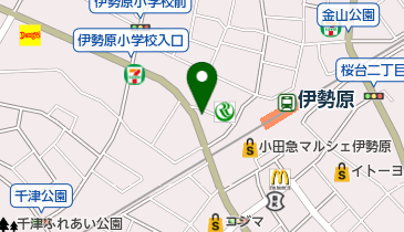 伊勢原駅北口第4駐輪場の地図画像