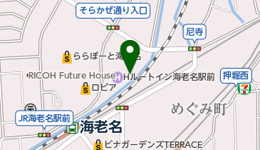 西口第2自転車駐車場の地図画像