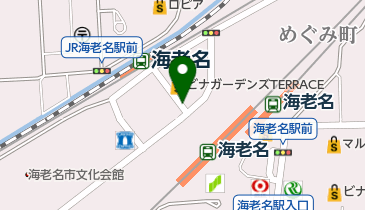 西口第1原付駐車場の地図画像