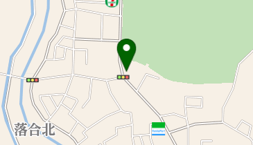 上落合駐輪場の地図画像