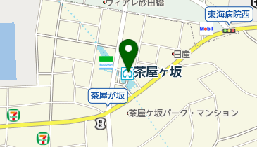 茶屋ヶ坂第二自転車駐車場の地図画像