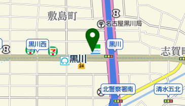 黒川第一自転車駐車場の地図画像