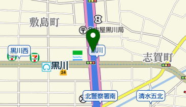 黒川第二自転車駐車場の地図画像