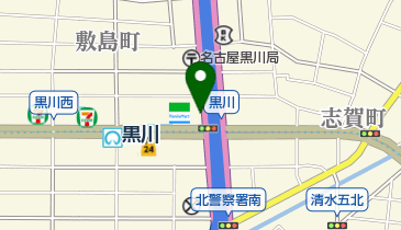 黒川第五自転車駐車場の地図画像