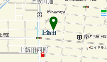 上飯田第二自転車駐車場の地図画像