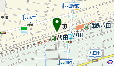 八田第一自転車駐車場の地図画像