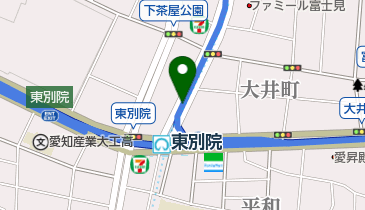 東別院第一自転車駐車場の地図画像