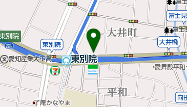 東別院第三自転車駐車場の地図画像