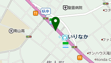 いりなか第二自転車駐車場の地図画像