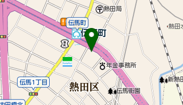 伝馬町第一自転車駐車場の地図画像