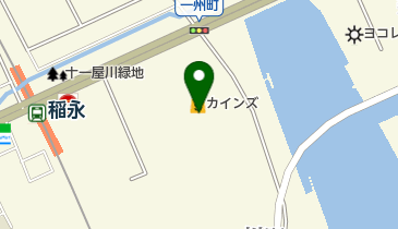 稲永自転車駐車場の地図画像