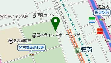 笠寺第二自転車駐車場の地図画像