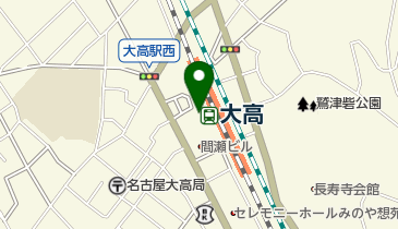 大高第三自転車駐車場の地図画像