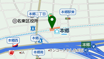 本郷第二自転車駐車場の地図画像