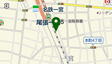 一宮駅南第2駐輪場の地図画像