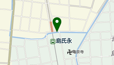 島氏永駅東駐輪場の地図画像