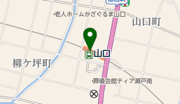 山口駅自転車等駐車場の地図画像