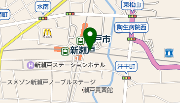 新瀬戸駅自転車等駐車場の地図画像