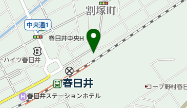 JR春日井駅北口自転車等駐車場の地図画像