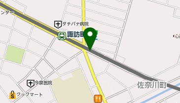 諏訪町駅第2自転車駐車場の地図画像