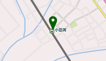 小田渕駅自転車駐車場の地図画像