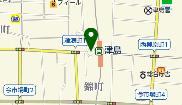 サイクルパーク津島第2の地図画像