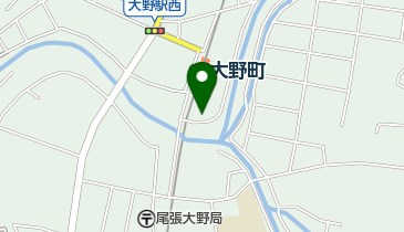 大野町駅自転車駐車場の地図画像