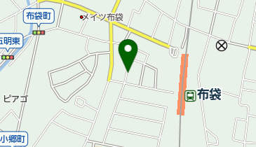 布袋自転車等駐車場の地図画像