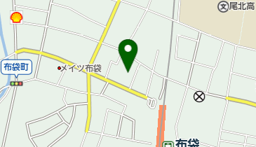 布袋駅西自転車等駐車場の地図画像