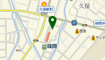 味岡駅自転車等駐車場の地図画像