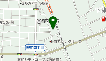 稲沢駅南自転車等駐車場の地図画像