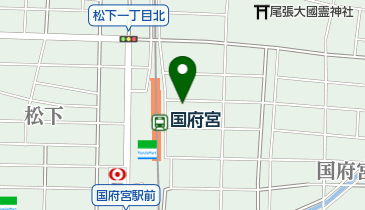 国府宮駅東第一自転車等駐車場の地図画像