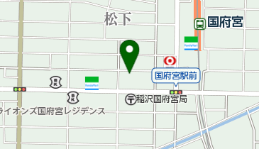 国府宮駅西第一自転車等駐車場の地図画像