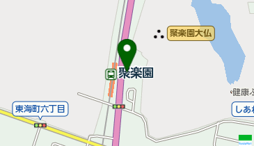 聚楽園駅自転車駐車場の地図画像