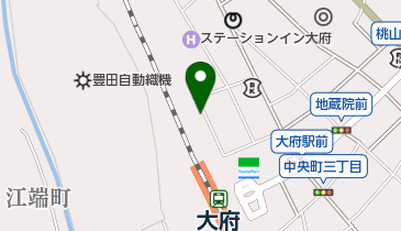 大根第一自転車駐車場の地図画像