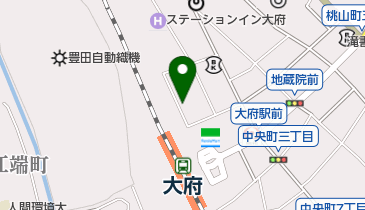 大根第二自転車駐車場の地図画像