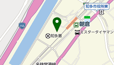 朝倉駅前第1自転車駐車場の地図画像