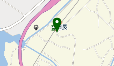 日長駅前自転車駐車場の地図画像