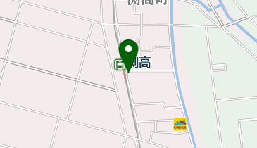 渕高駅前自転車駐車場の地図画像