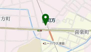 町方駅前自転車駐車場の地図画像